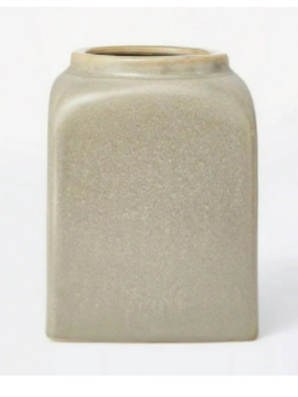 Threshold designed with Studio McGee Modern Ceramic Vase Sage Gray